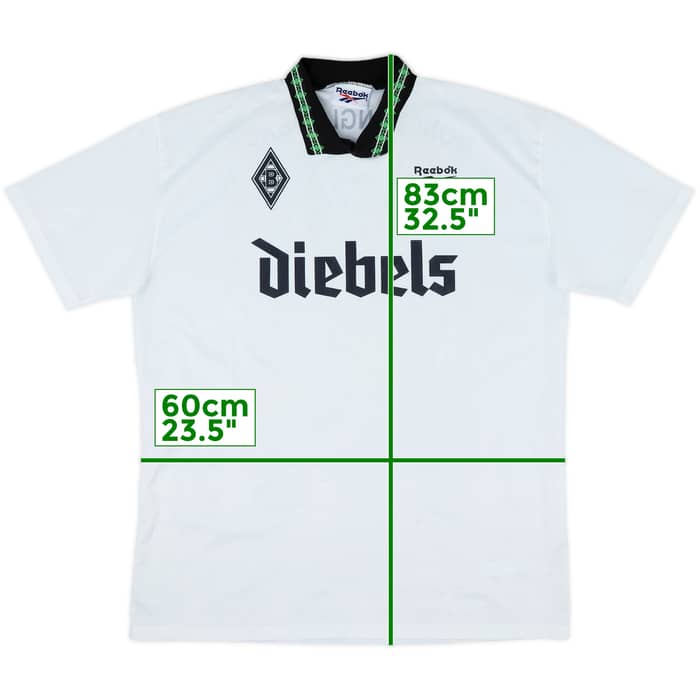 1995-96 Borussia Monchengladbach Home Shirt - 7/10 - (XXL)