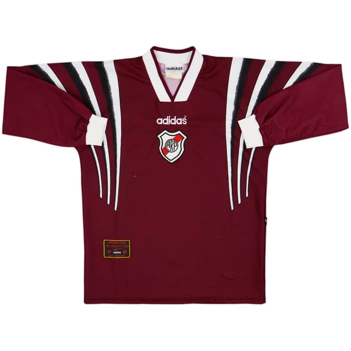 1996-98 River Plate Third L/S Shirt - 8/10 - (M/L)