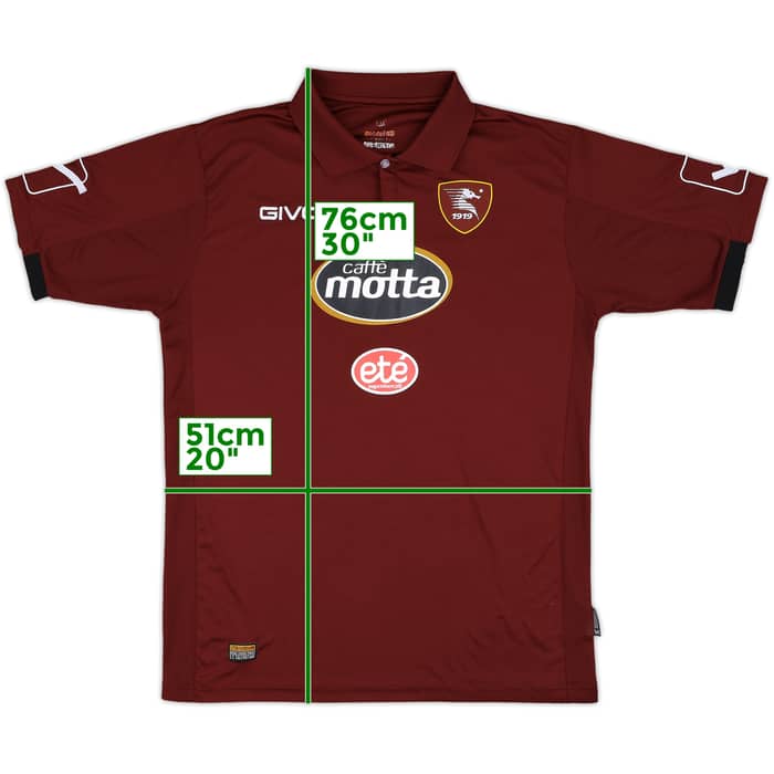 2016-17 Salernitana Home Shirt - 7/10 - (XL)
