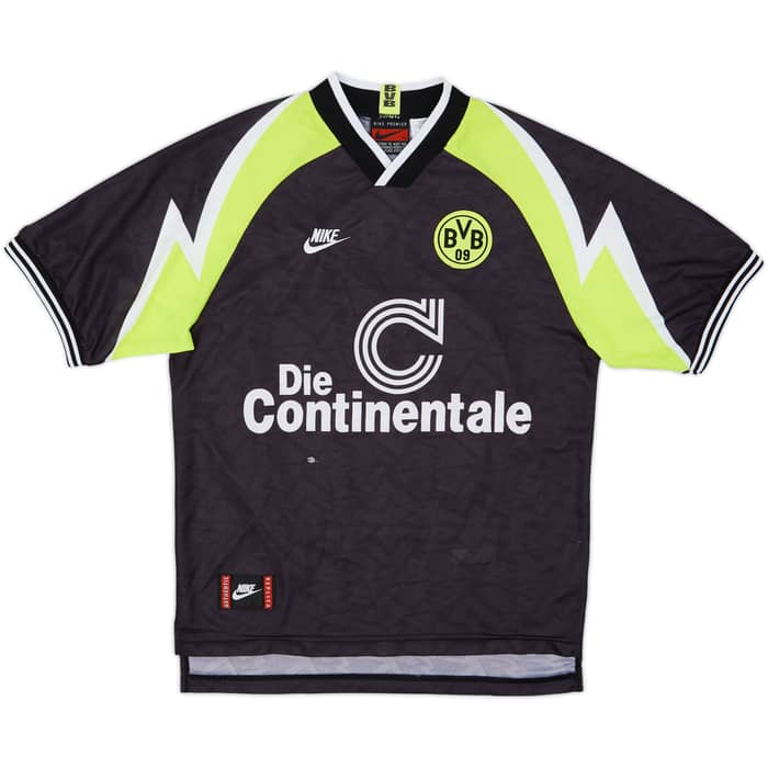 1995-96 Borussia Dortmund Away Shirt Ricken #18 - 4/10 - (M)