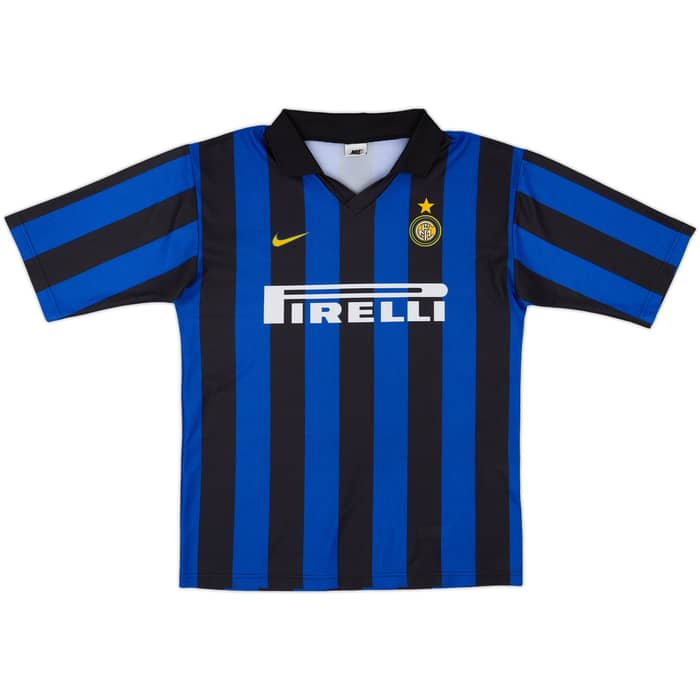 1998-99 Inter Milan Basic Home Shirt - 9/10 - (L)