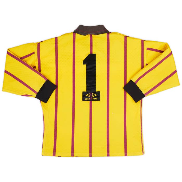1990-91 Aberdeen GK Shirt #1 - 8/10 - (S)