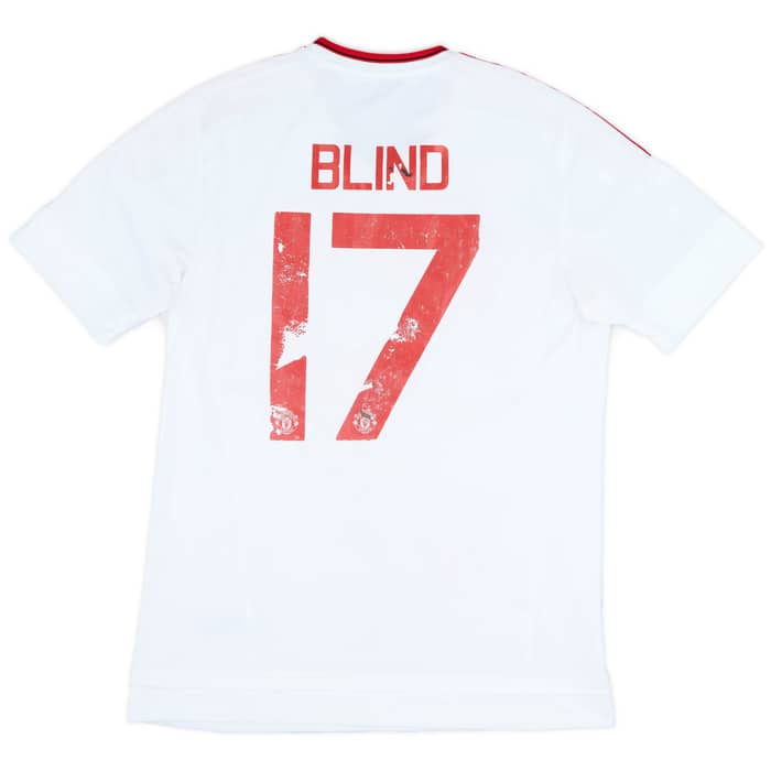 2015-16 Manchester United Away Shirt Blind #17 - 4/10 - (M)