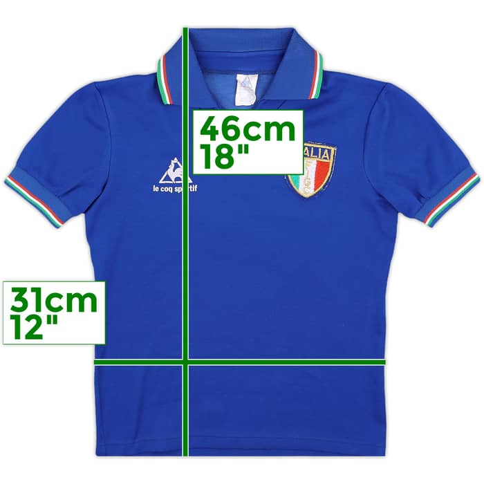 1982 Italy Home Shirt - 8/10 - (L.Boys)