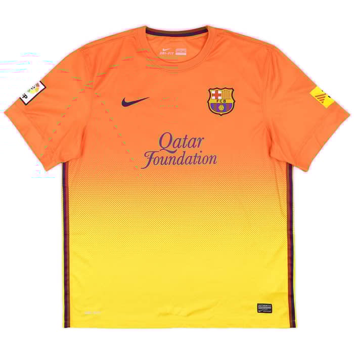 2012-13 Barcelona Away Shirt Messi #10 - 7/10 - (XL)
