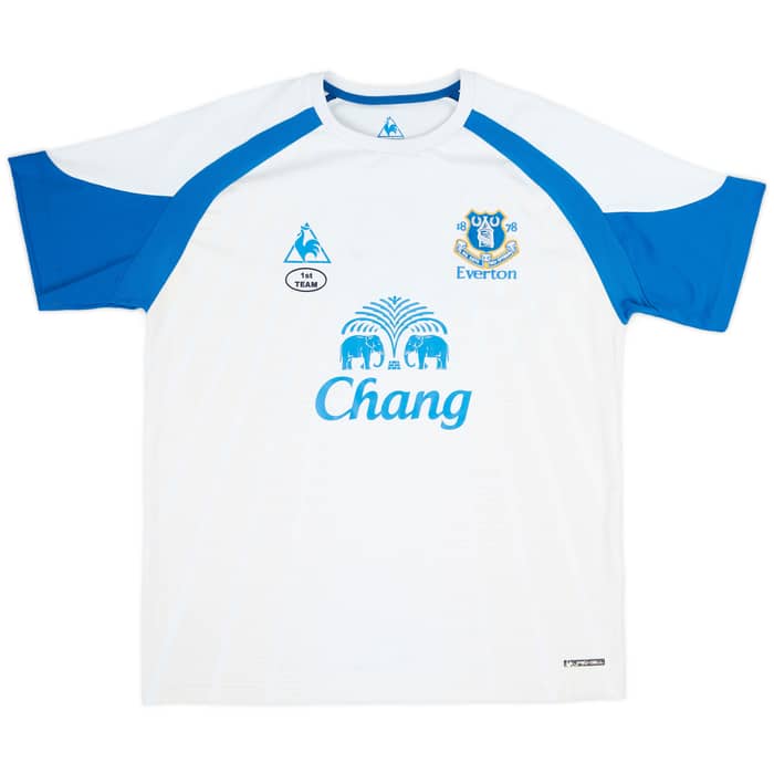2010-11 Everton Player Issue Le Coq Sportif Training Shirt 1st Team - 7/10 - (L)
