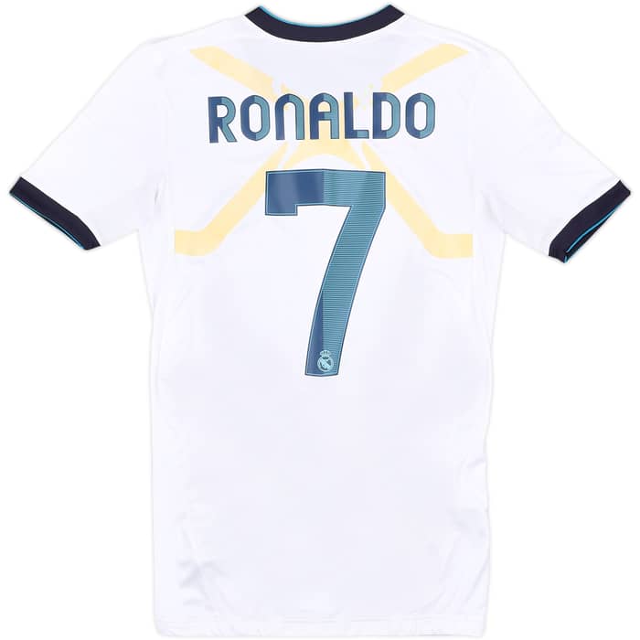 2012-13 Real Madrid Player Issue TechFit Home Shirt Ronaldo #7 - 6/10 - (M)