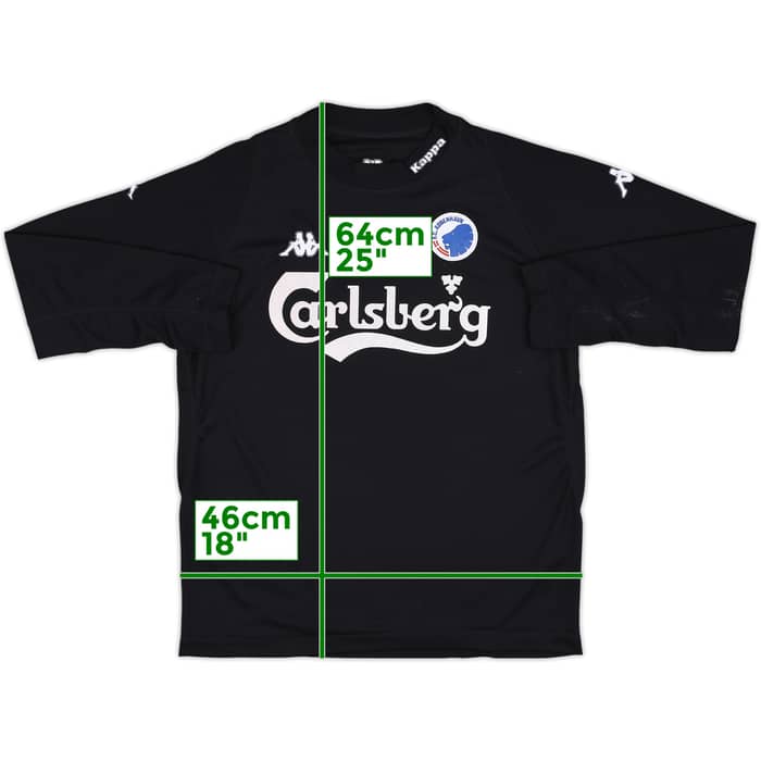 2011-12 FC Copenhagen Away L/S Shirt - 8/10 - (XXL)
