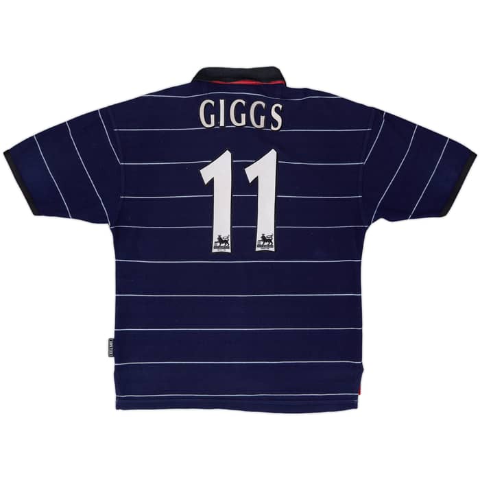 1999-00 Manchester United Away Shirt Giggs #11 - 7/10 - (Y)