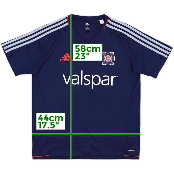 2016-17 Chicago Fire adidas Training Shirt - 8/10 - (L)