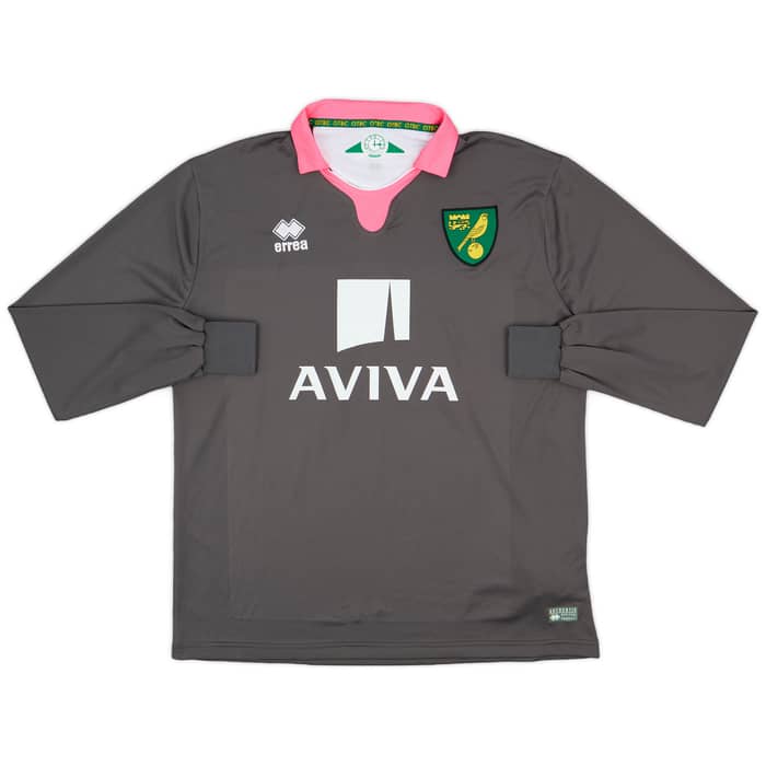 2015-16 Norwich GK Shirt #26 - 9/10 - (XL)