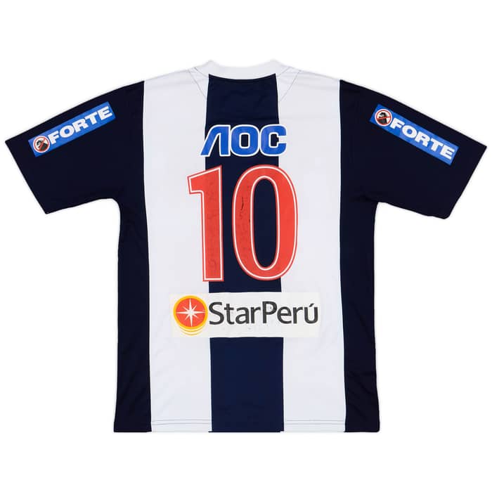 2011 Alianza Lima Home Shirt #10 - 5/10 - (M)