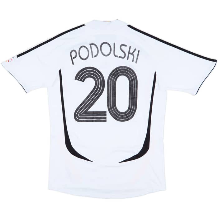 2005-07 Germany Home Shirt Podolski #20 - 4/10 - (M)