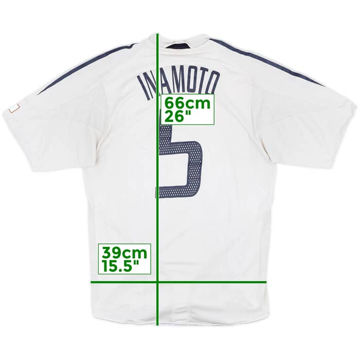 2004-06 Japan Player Issue Away Shirt Inamoto #5 - 7/10 - (L)