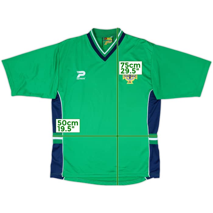 2002-04 Northern Ireland Home Shirt - 8/10 - (M)