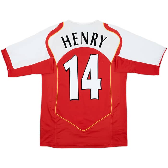 2004-05 Arsenal Home Shirt Henry #14 - 7/10 - (S)