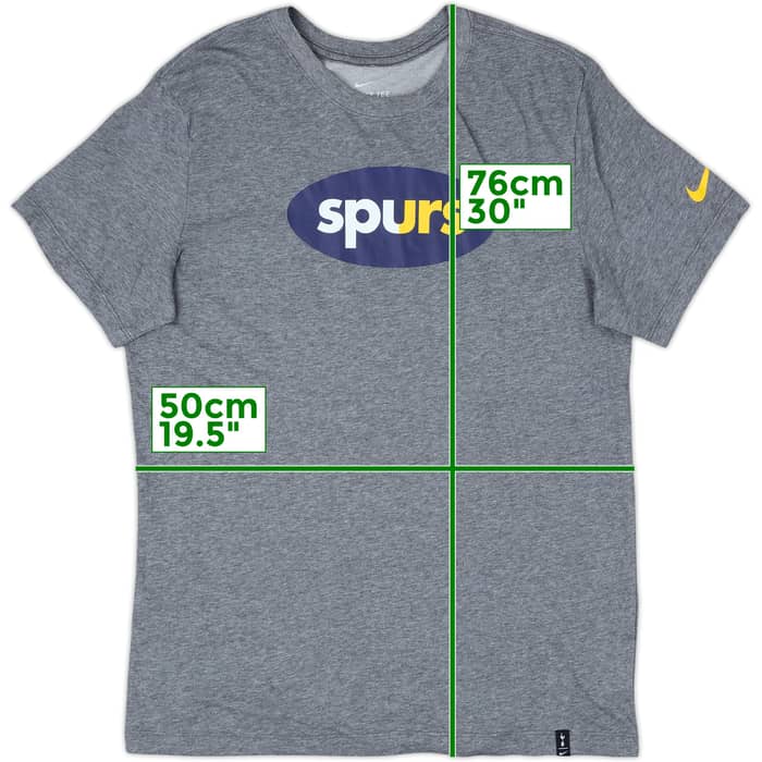 2020-21 Tottenham Hotspur Nike Cotton Tee - 10/10 - (M)