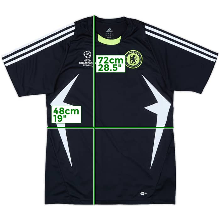 2007-08 Chelsea adidas CL Training Shirt - 8/10 - (M)