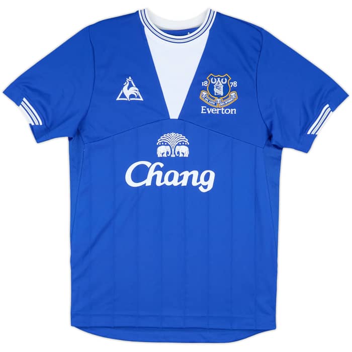 2009-10 Everton Home Shirt #5 - 9/10 - (S)