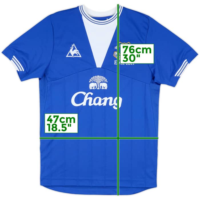 2009-10 Everton Home Shirt #5 - 9/10 - (S)