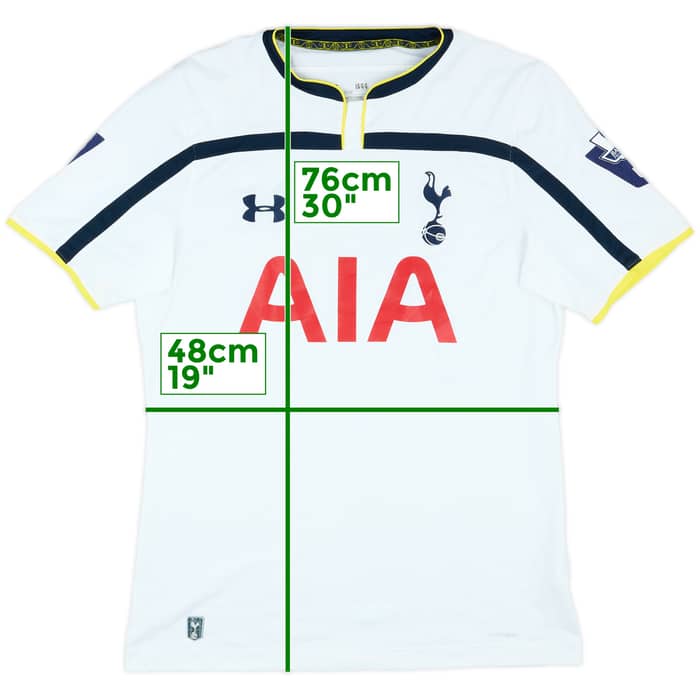 2014-15 Tottenham Match Issue Home Shirt #9