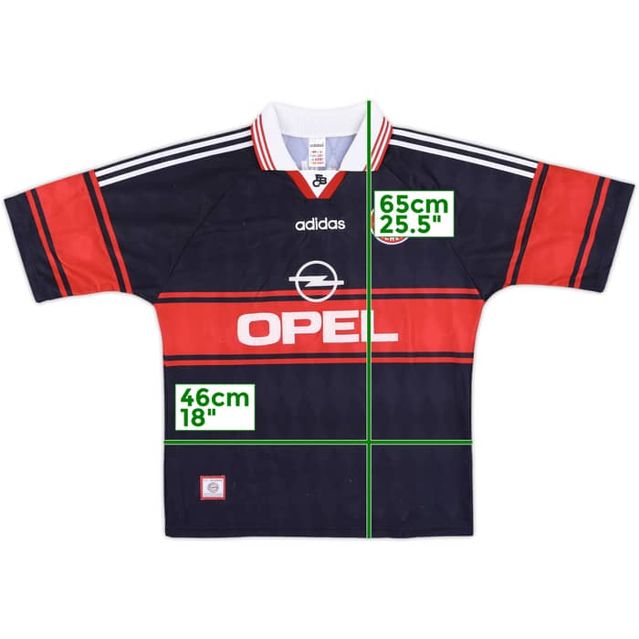 1997-99 Bayern Munich Home Shirt - 8/10 - (L)