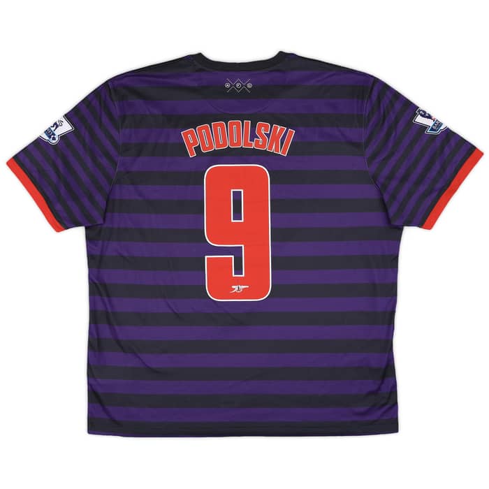 2012-13 Arsenal Away Shirt Podolski #9 - 5/10 - (XXL)