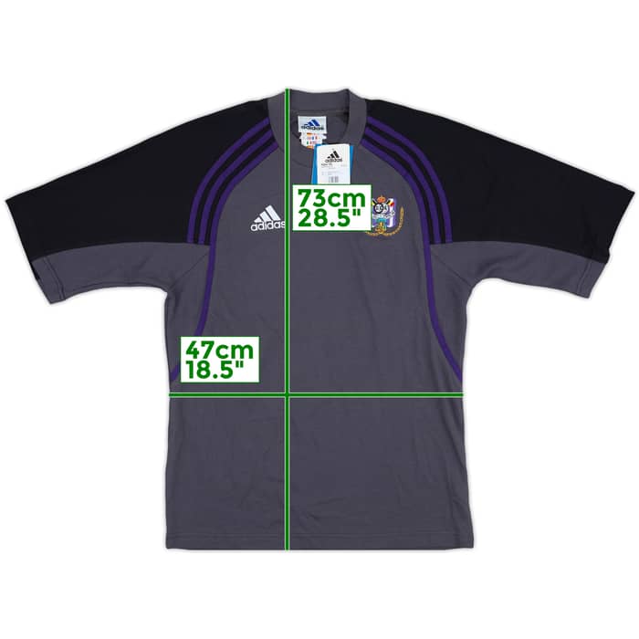 2001-02 Anderlecht adidas Training Tee (S)