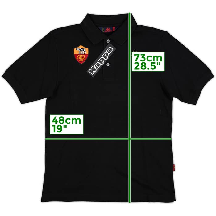 2007-08 Roma Kappa Polo Shirt (S)