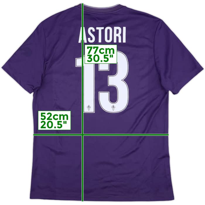 2015-16 Fiorentina Home Shirt Astori #13 (XL)