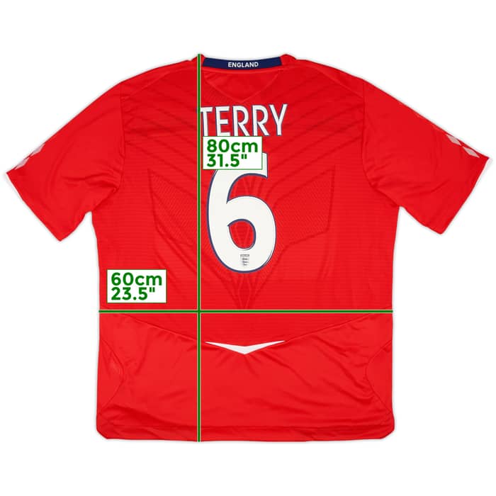2008-10 England Away Shirt Terry #6 (XXL)