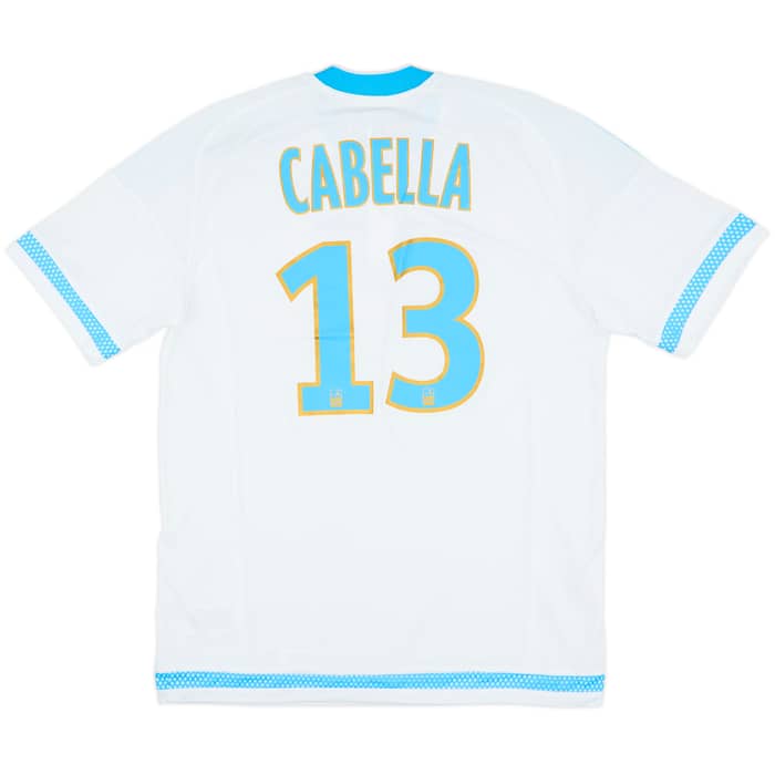 2015-16 Olympique Marseille Home Shirt Cabella #13 (M)