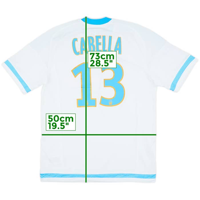 2015-16 Olympique Marseille Home Shirt Cabella #13 (M)