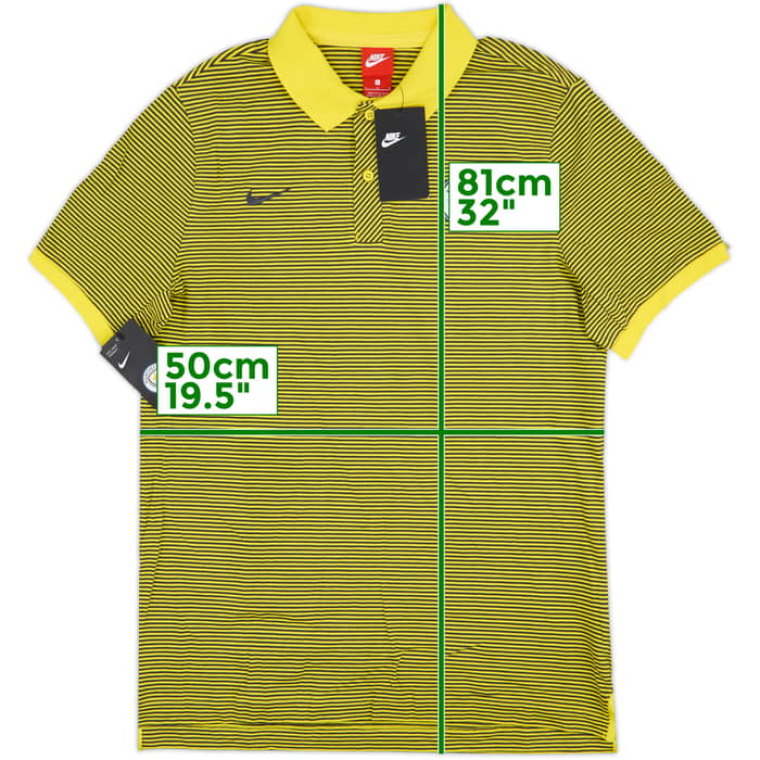 2017-18 Manchester City Nike Polo Shirt (L)