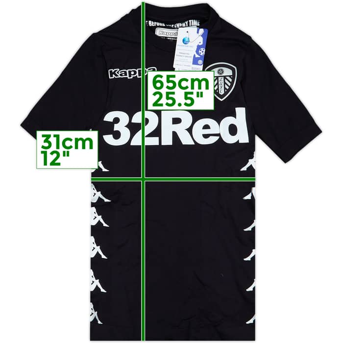 2017-18 Leeds United Authentic Away Shirt (XS/S)