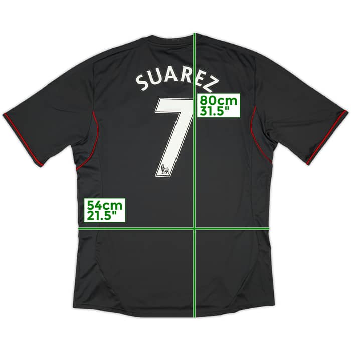 2011-12 Liverpool Away Shirt Suarez #7 (XL)