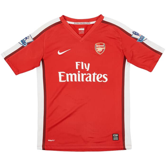 2008-10 Arsenal Home Shirt Eduardo #9 - 6/10 - (L.Boys)