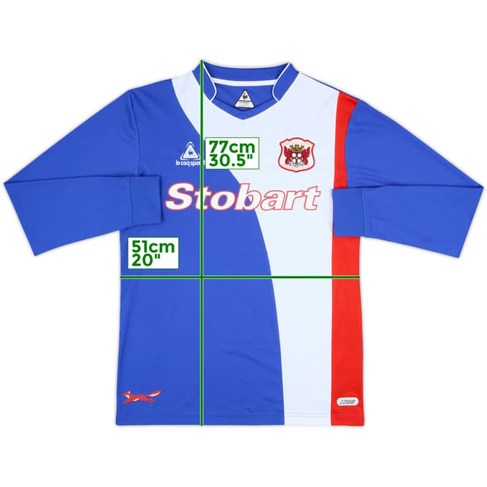 2007-09 Carlisle United Home L/S Shirt - 8/10 - (S)