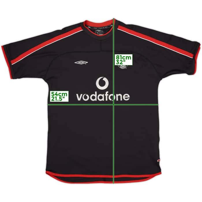 2000-01 Manchester United Umbro Training Shirt - 8/10 - (XL)