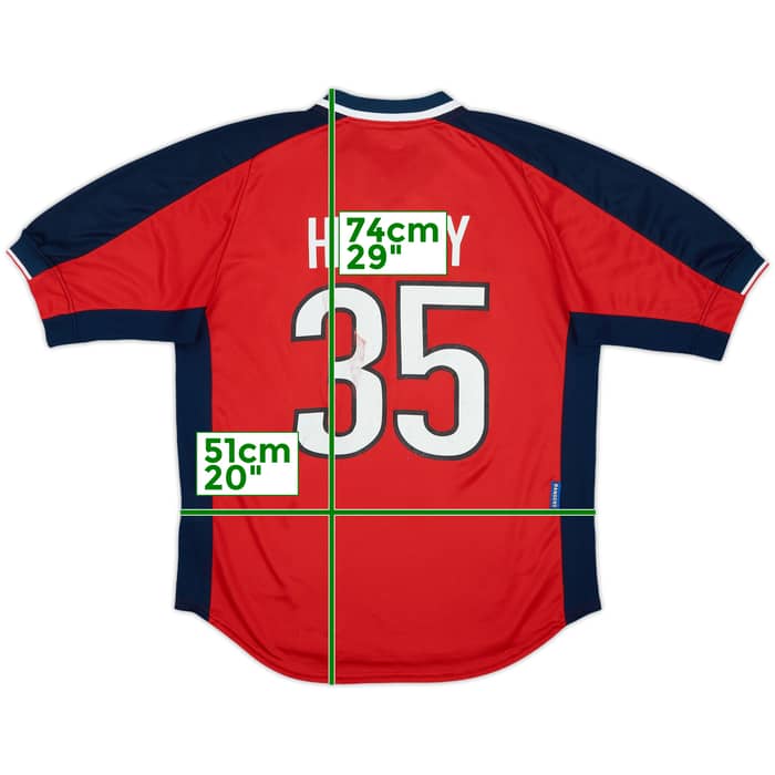 1998-99 Rangers Away Shirt Hendry #35 - 7/10 - (M)