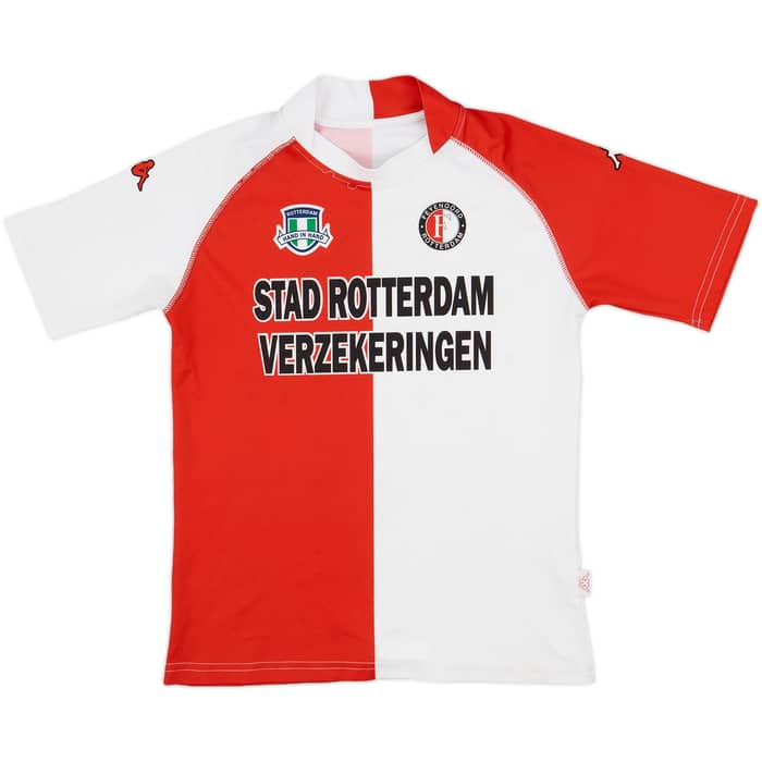 2003-04 Feyenoord Home Shirt - 7/10 - (XL.Boys)
