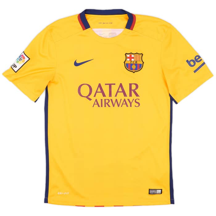 2015-16 Barcelona Away Shirt Messi #10 - 8/10 - (S)