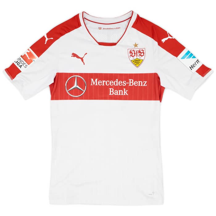 2016-17 Stuttgart Player Issue Home Shirt Rupp #8 - 7/10 - (M)