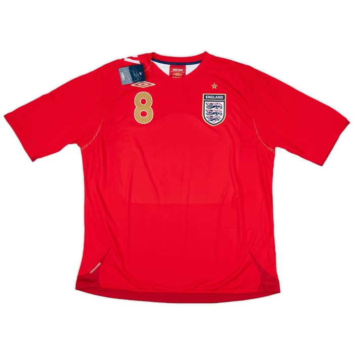 2006-08 England Away Shirt Lampard #8 (XXL)