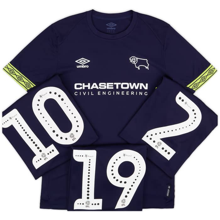 2018-19 Derby County Away Shirt # - 9/10 - (M)