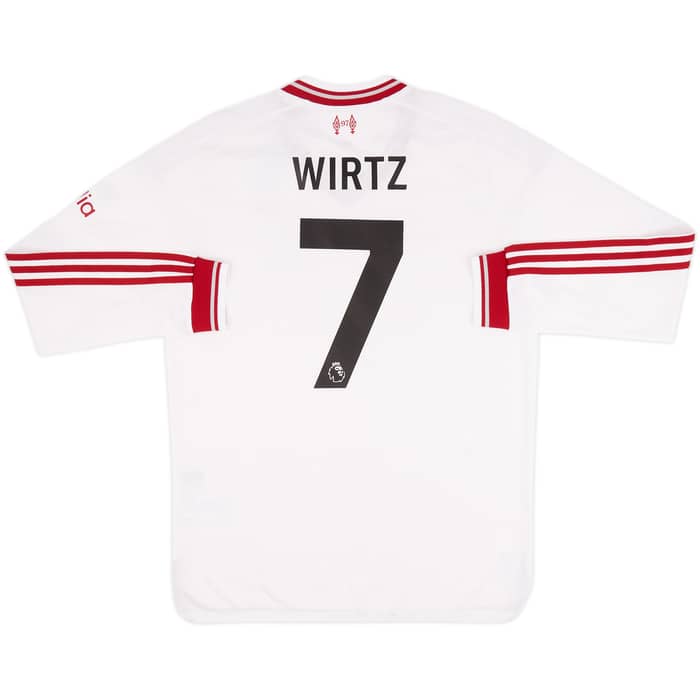 2026-27 Liverpool Authentic Away L/S Shirt Wirtz #7