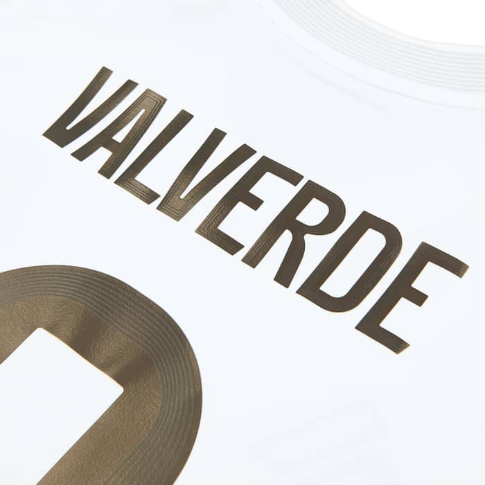2025-26 Real Madrid Home L/S Shirt Valverde #8