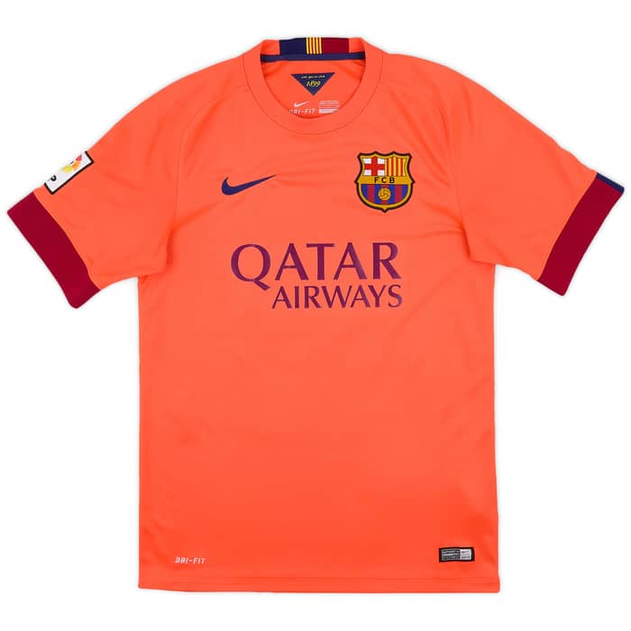 2014-15 Barcelona Away Shirt Messi #10 - 10/10 - (S)