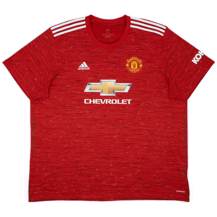 2020-21 Manchester United Home Shirt Cavani #7 - 9/10 - (3XL)