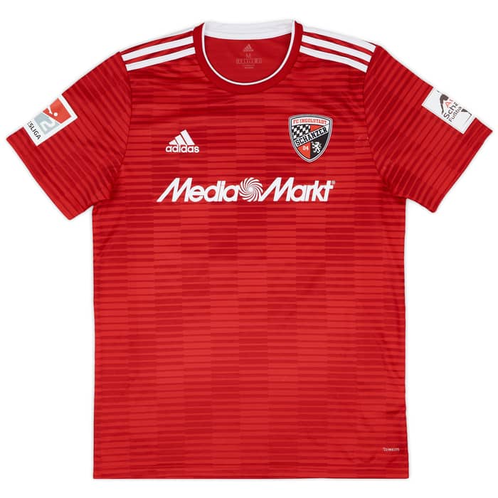 2018-19 FC Ingolstadt Match Issue Home Shirt Lezcano #11